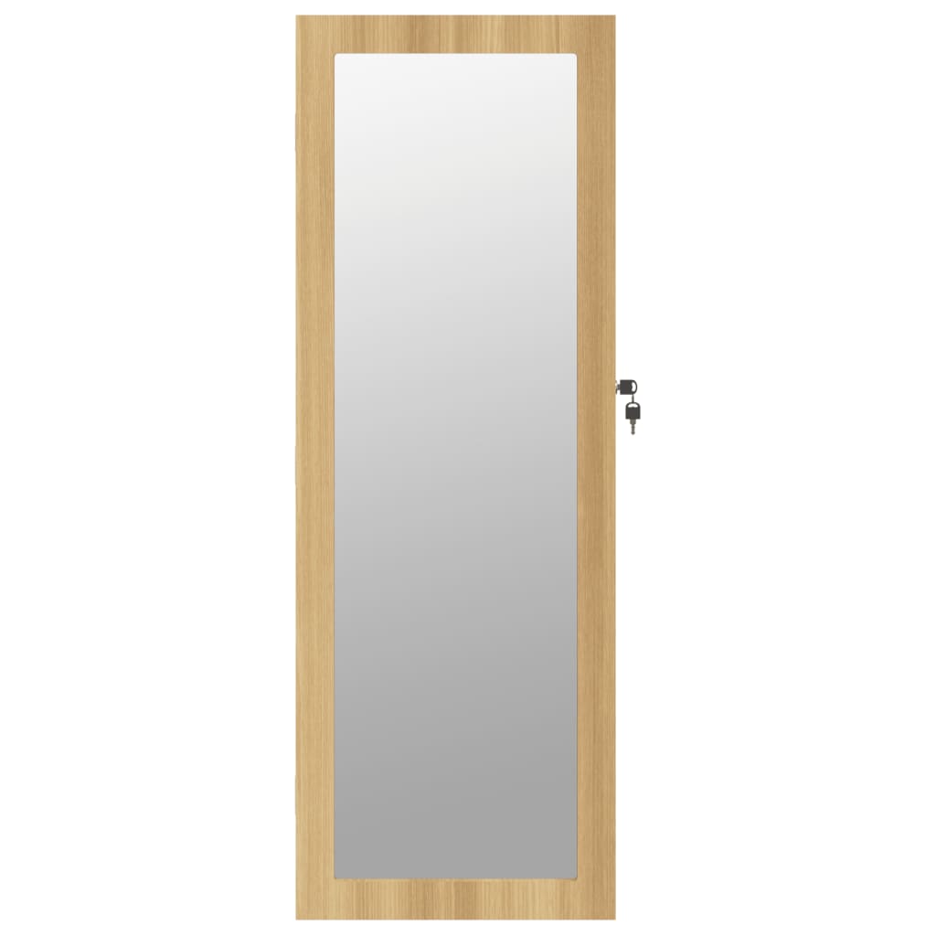 Sieradenkast met spiegel wandgemonteerd 37,5x10x106 cm is nu te koop bij PeponiXL, paradijselijk wonen!