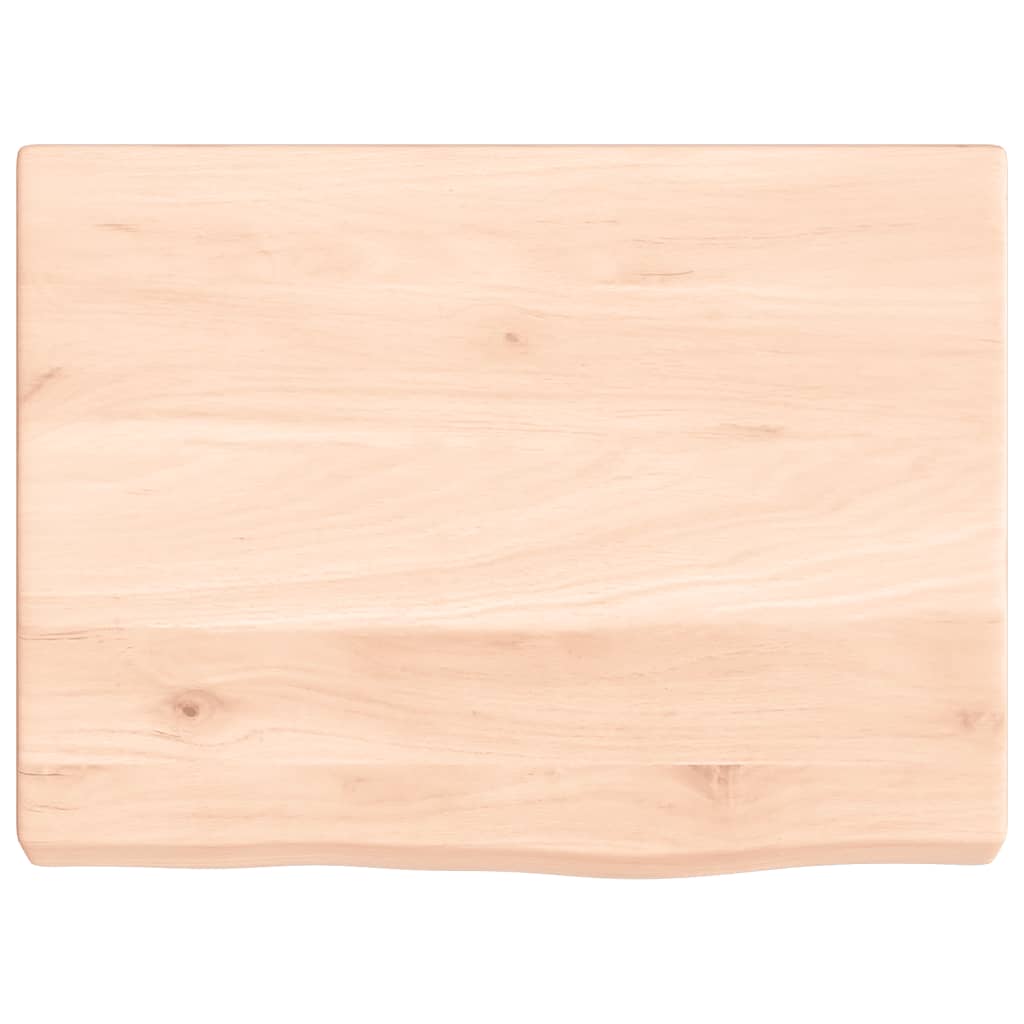 Wandschap 40x30x(2-4) cm onbehandeld massief eikenhout is nu te koop bij PeponiXL, paradijselijk wonen!
