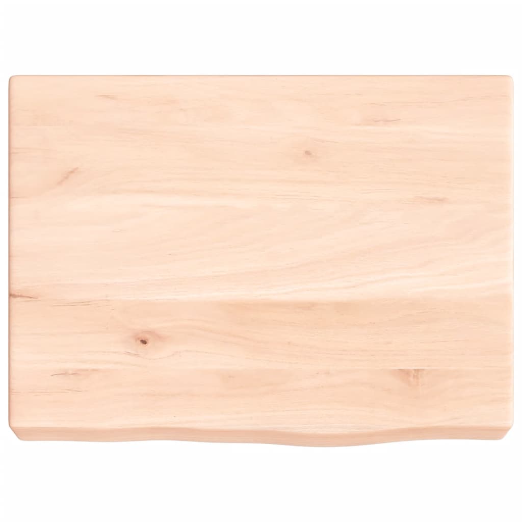 Wandschap 40x30x(2-6) cm onbehandeld massief eikenhout is nu te koop bij PeponiXL, paradijselijk wonen!