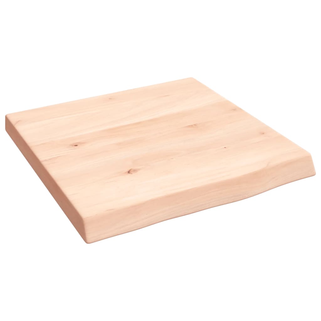 Wandschap 40x40x(2-4) cm onbehandeld massief eikenhout is nu te koop bij PeponiXL, paradijselijk wonen!