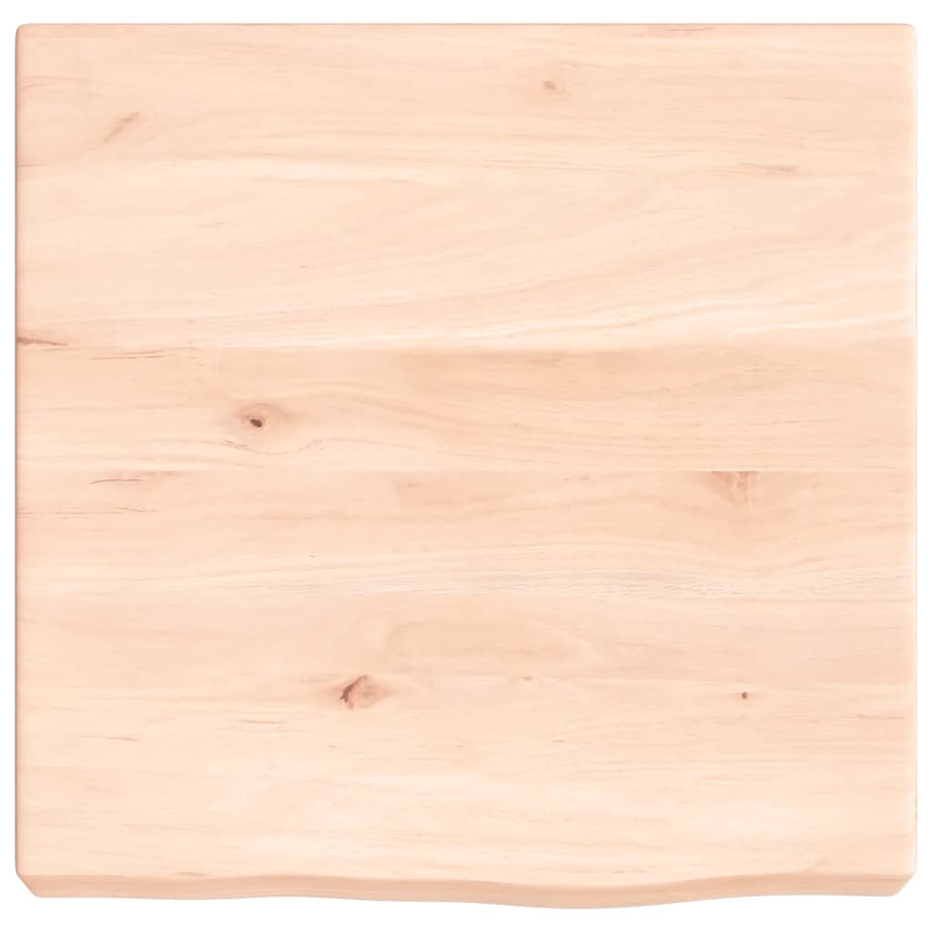 Wandschap 40x40x(2-6) cm onbehandeld massief eikenhout is nu te koop bij PeponiXL, paradijselijk wonen!