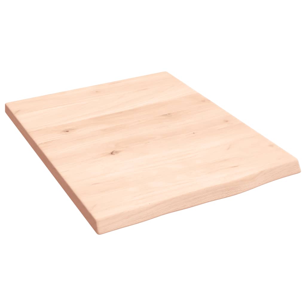 Wandschap 40x50x2 cm onbehandeld massief eikenhout is nu te koop bij PeponiXL, paradijselijk wonen!