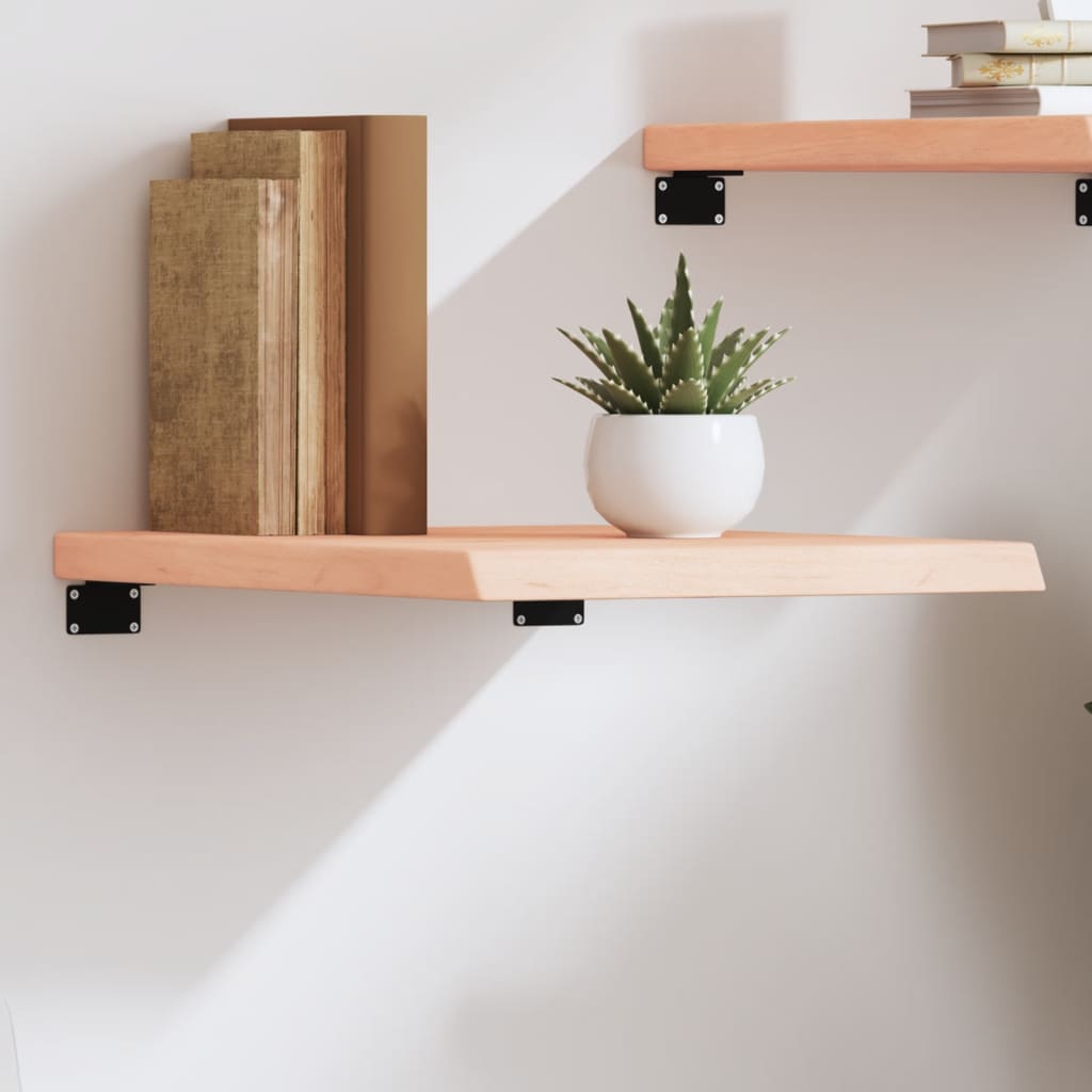 Wandschap 40x50x(2-4) cm onbehandeld massief eikenhout is nu te koop bij PeponiXL, paradijselijk wonen!