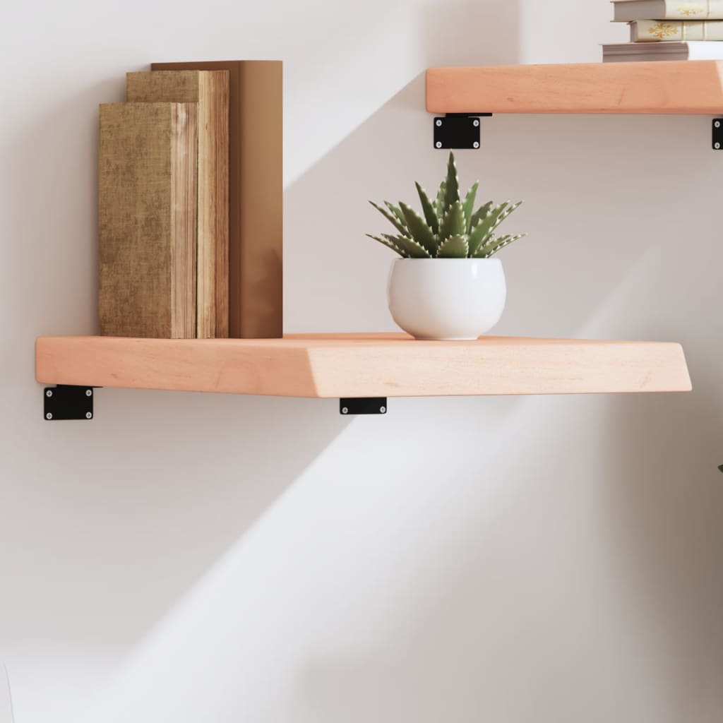 Wandschap 40x50x(2-6) cm onbehandeld massief eikenhout is nu te koop bij PeponiXL, paradijselijk wonen!