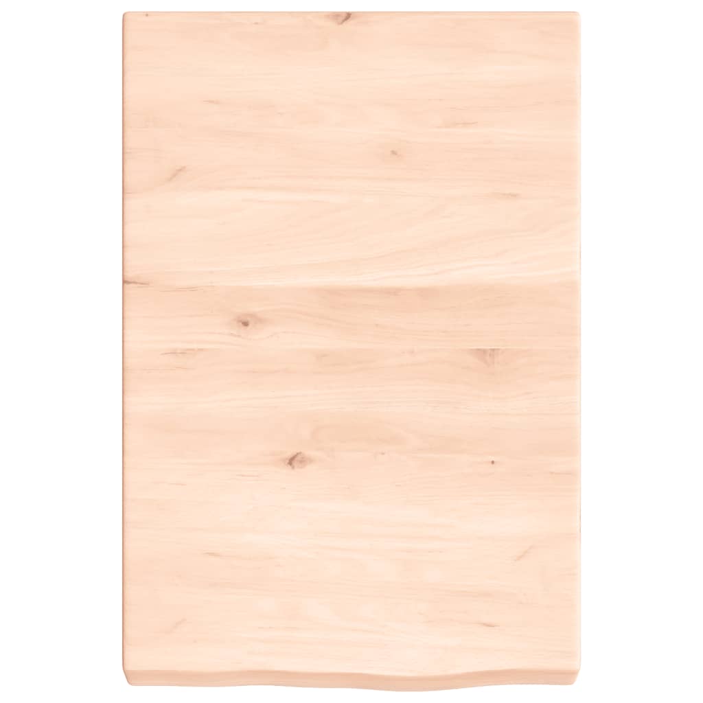 Wandschap 40x60x(2-6) cm onbehandeld massief eikenhout is nu te koop bij PeponiXL, paradijselijk wonen!