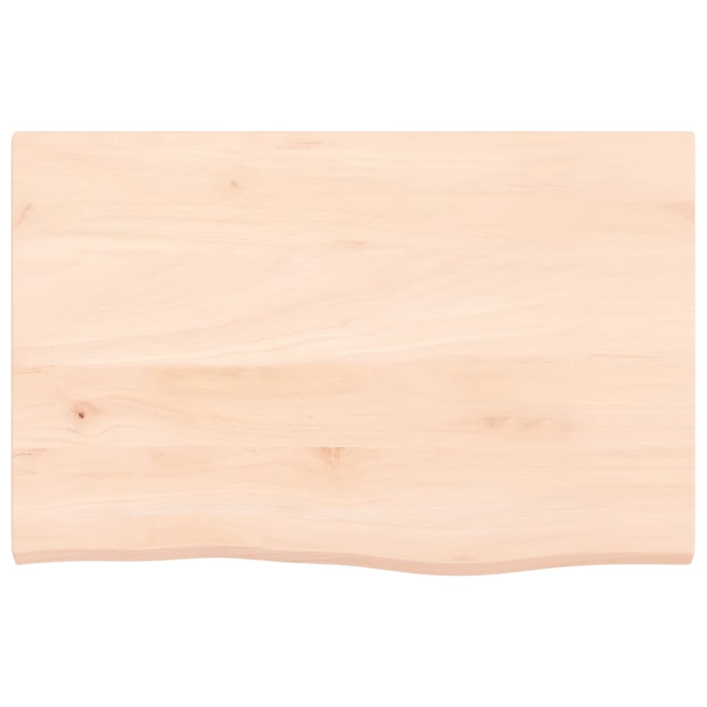 Wandschap 60x40x2 cm onbehandeld massief eikenhout is nu te koop bij PeponiXL, paradijselijk wonen!