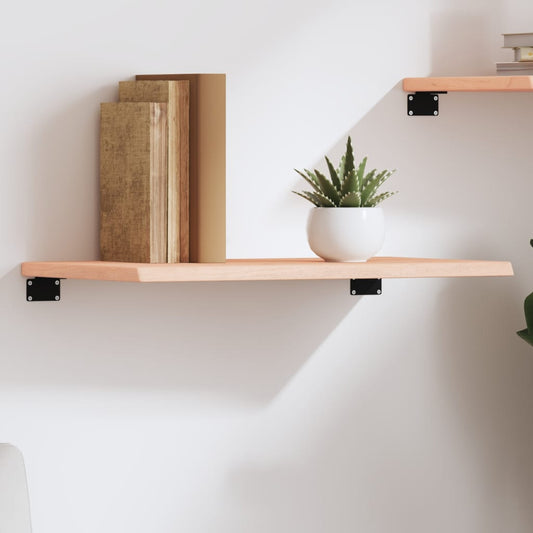 Wandschap 60x40x2 cm onbehandeld massief eikenhout is nu te koop bij PeponiXL, paradijselijk wonen!