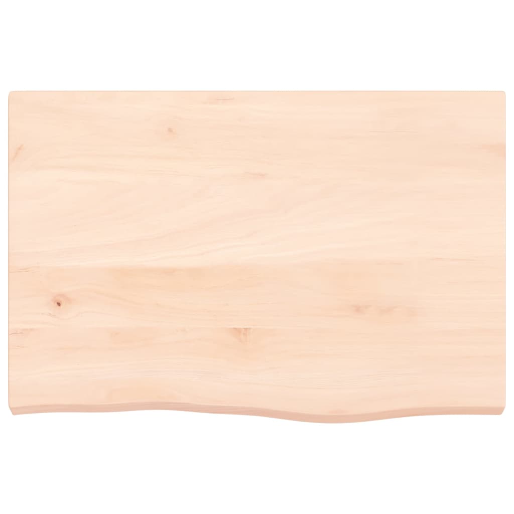 Wandschap 60x40x(2-4) cm onbehandeld massief eikenhout is nu te koop bij PeponiXL, paradijselijk wonen!