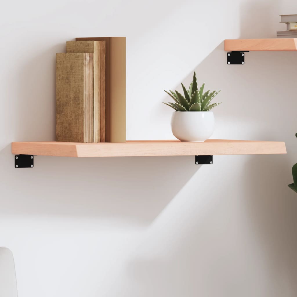 Wandschap 60x40x(2-4) cm onbehandeld massief eikenhout is nu te koop bij PeponiXL, paradijselijk wonen!