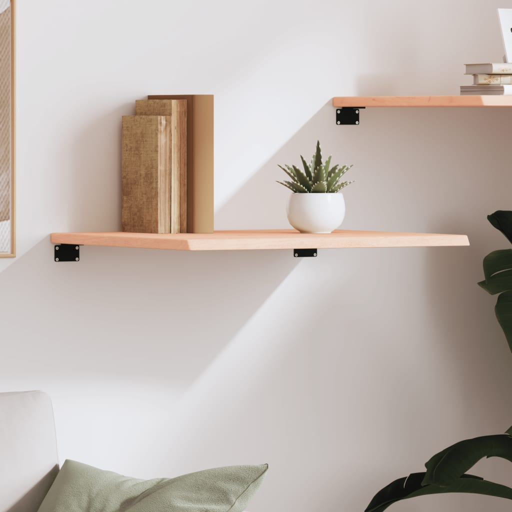 Wandschap 60x50x2 cm onbehandeld massief eikenhout is nu te koop bij PeponiXL, paradijselijk wonen!