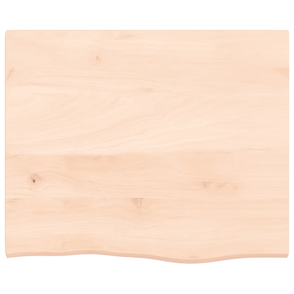 Wandschap 60x50x2 cm onbehandeld massief eikenhout is nu te koop bij PeponiXL, paradijselijk wonen!