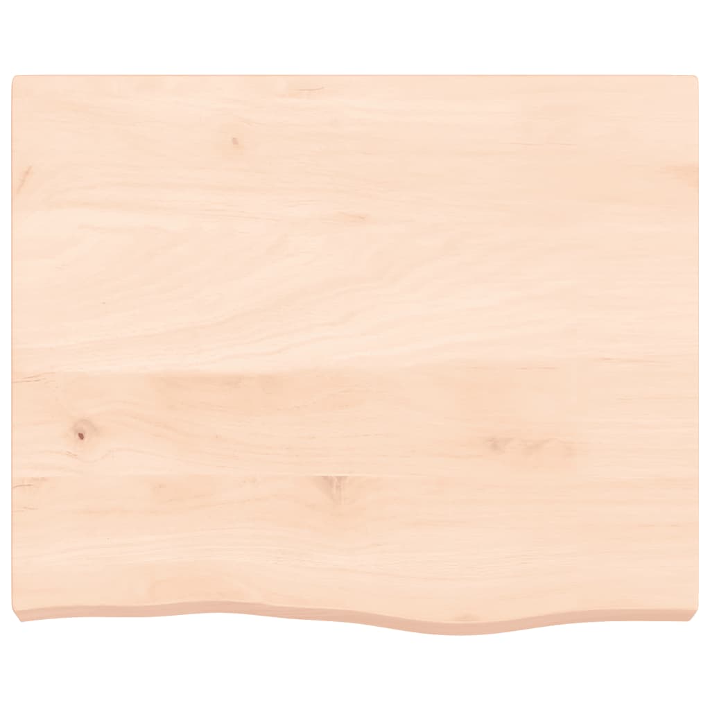 Wandschap 60x50x(2-6) cm onbehandeld massief eikenhout is nu te koop bij PeponiXL, paradijselijk wonen!