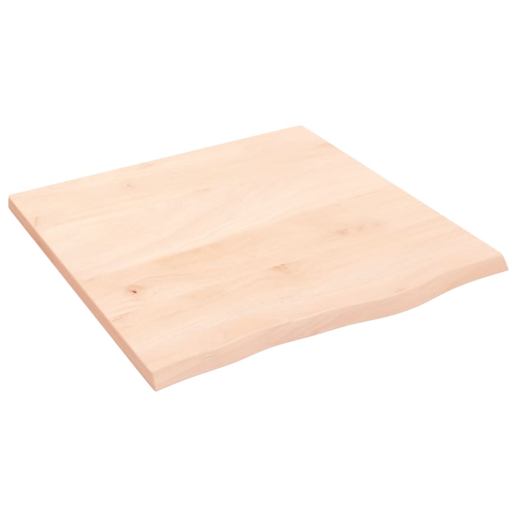 Wandschap 60x60x2 cm onbehandeld massief eikenhout is nu te koop bij PeponiXL, paradijselijk wonen!