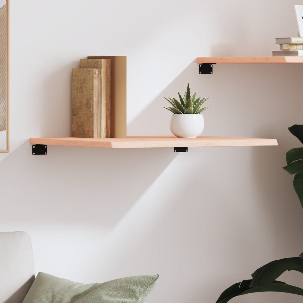 Wandschap 60x60x2 cm onbehandeld massief eikenhout is nu te koop bij PeponiXL, paradijselijk wonen!