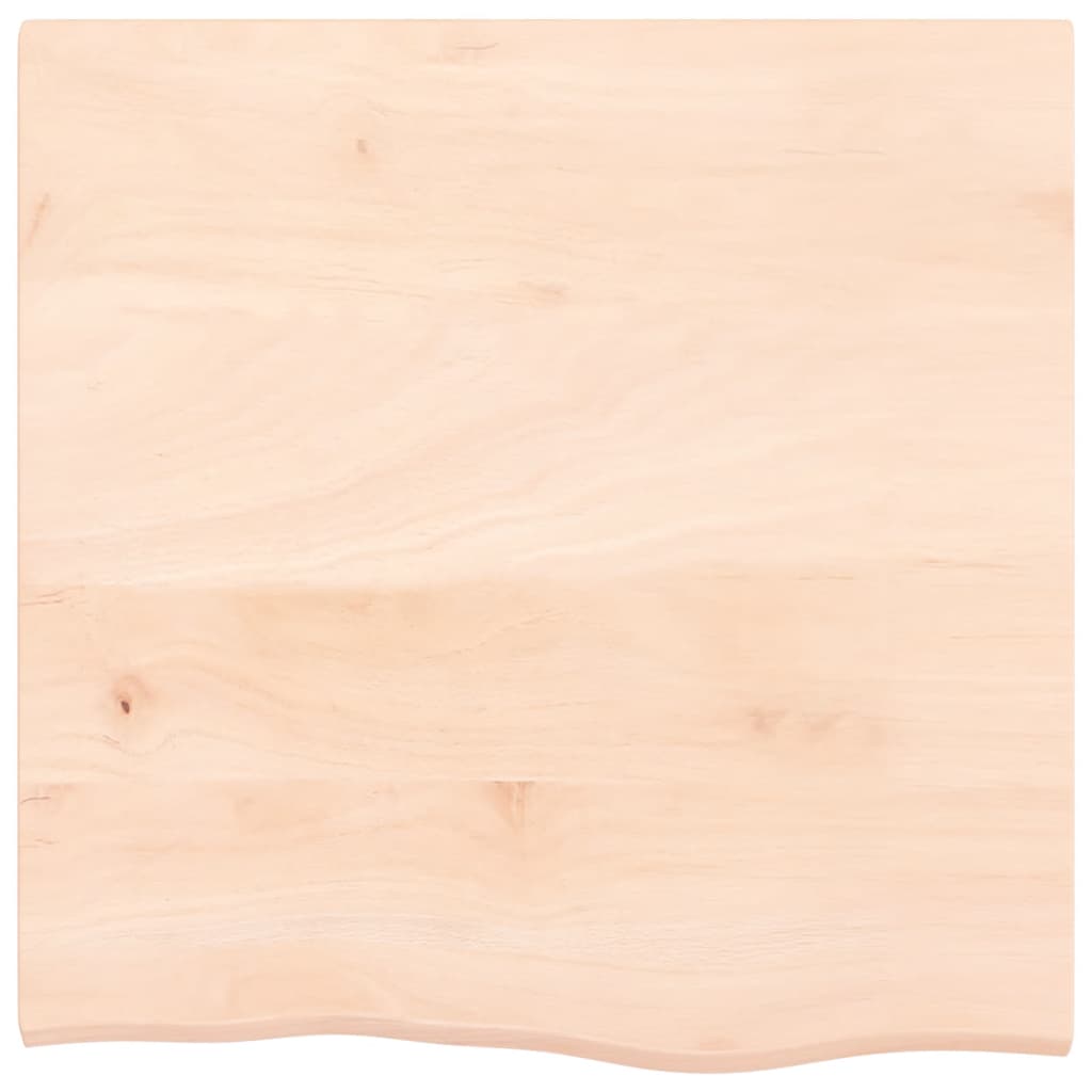 Wandschap 60x60x2 cm onbehandeld massief eikenhout is nu te koop bij PeponiXL, paradijselijk wonen!