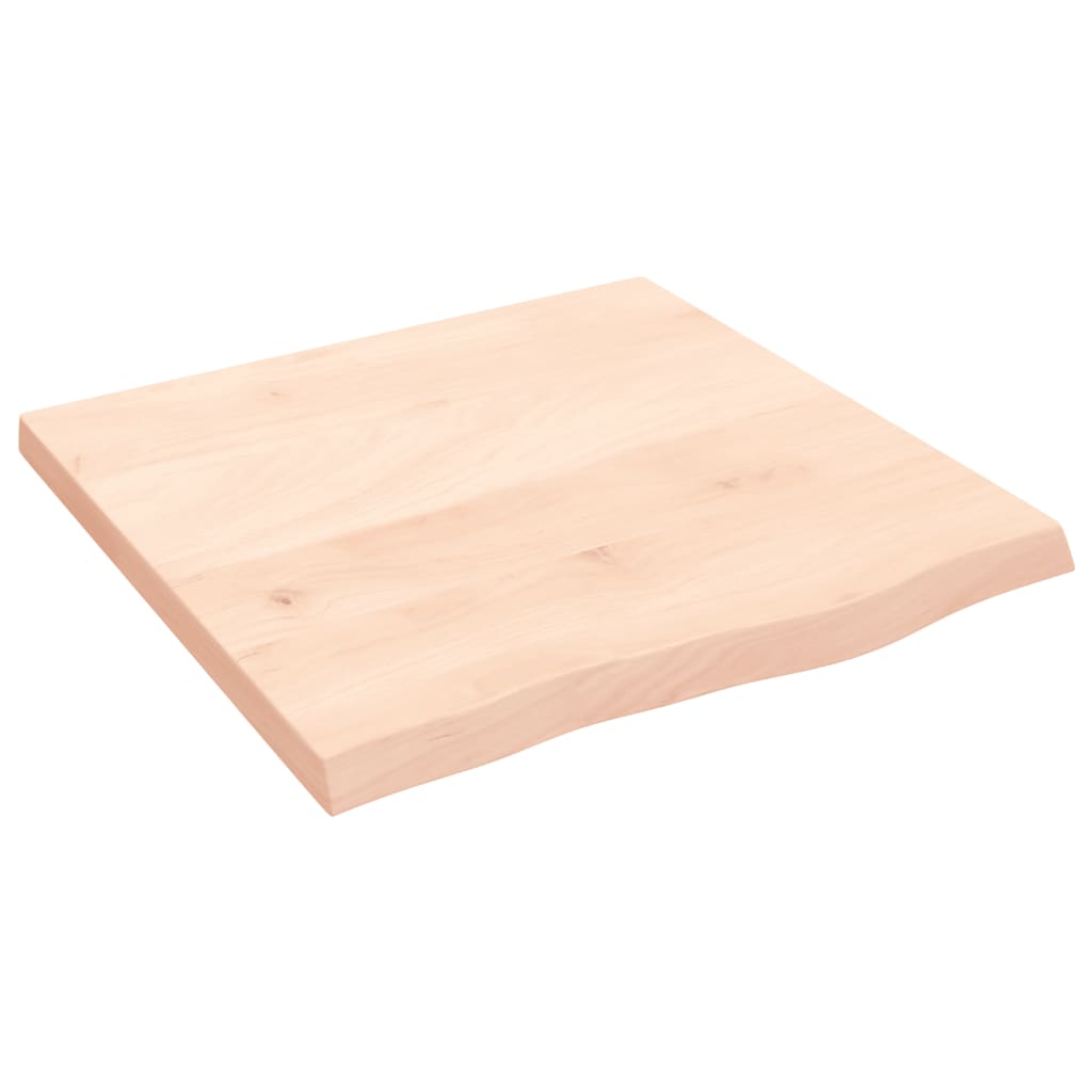 Wandschap 60x60x(2-4) cm onbehandeld massief eikenhout is nu te koop bij PeponiXL, paradijselijk wonen!