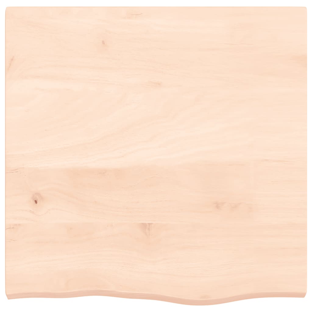 Wandschap 60x60x(2-4) cm onbehandeld massief eikenhout is nu te koop bij PeponiXL, paradijselijk wonen!