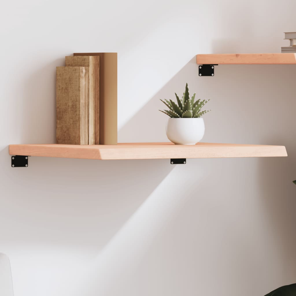 Wandschap 60x60x(2-4) cm onbehandeld massief eikenhout is nu te koop bij PeponiXL, paradijselijk wonen!