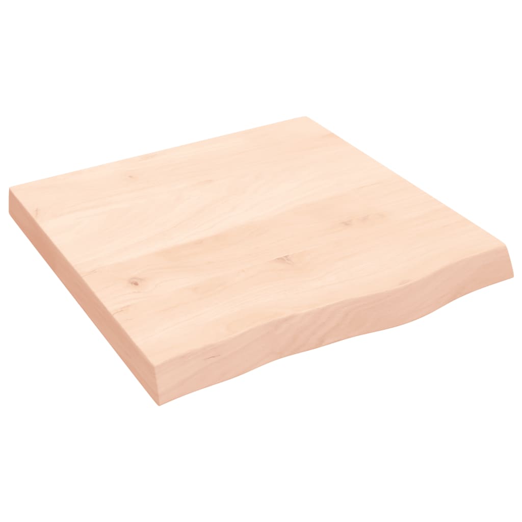 Wandschap 60x60x(2-6) cm onbehandeld massief eikenhout is nu te koop bij PeponiXL, paradijselijk wonen!