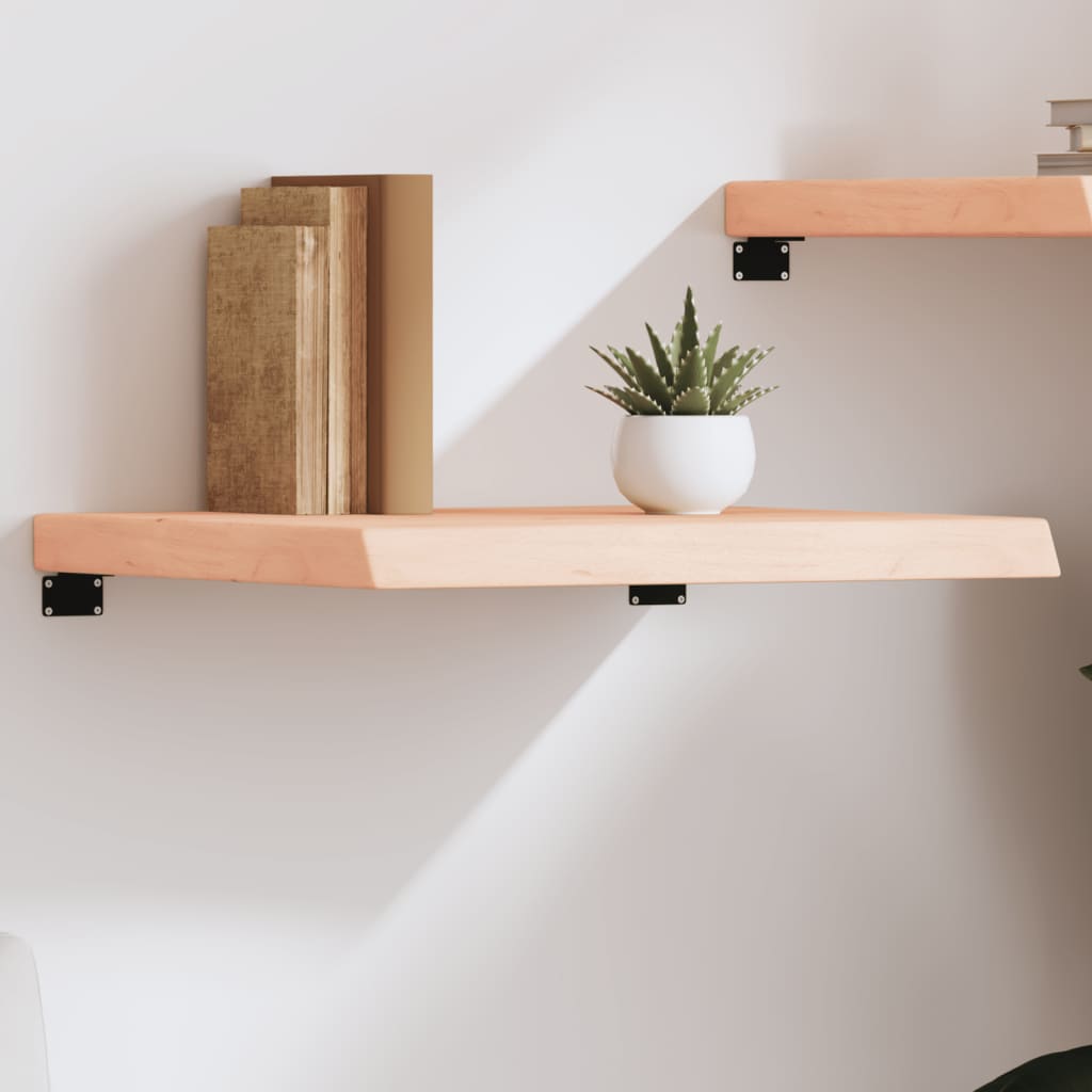 Wandschap 60x60x(2-6) cm onbehandeld massief eikenhout is nu te koop bij PeponiXL, paradijselijk wonen!