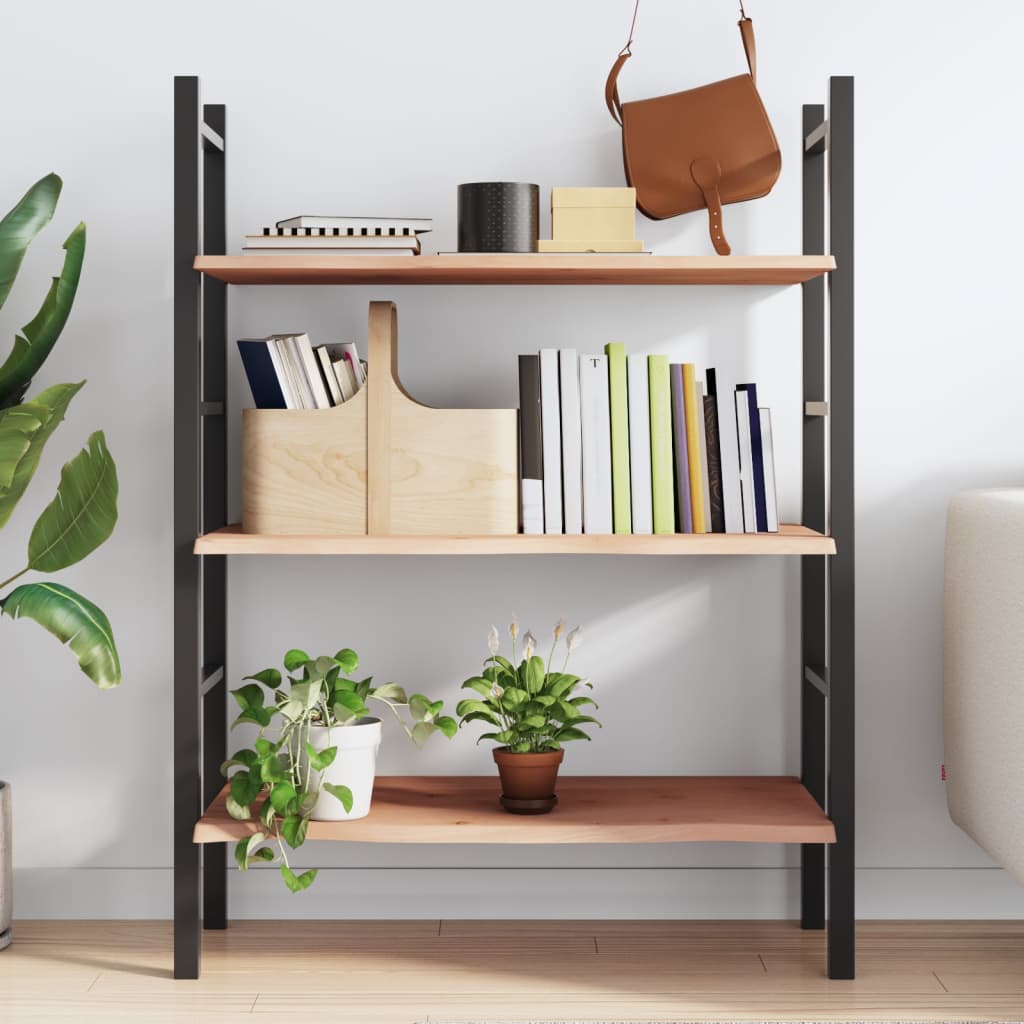 Wandschap 80x40x2 cm onbehandeld massief eikenhout is nu te koop bij PeponiXL, paradijselijk wonen!