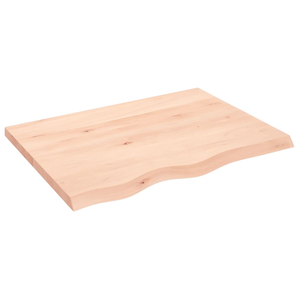 Wandschap 80x60x(2-4) cm onbehandeld massief eikenhout is nu te koop bij PeponiXL, paradijselijk wonen!