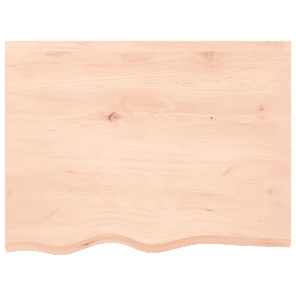 Wandschap 80x60x(2-4) cm onbehandeld massief eikenhout is nu te koop bij PeponiXL, paradijselijk wonen!