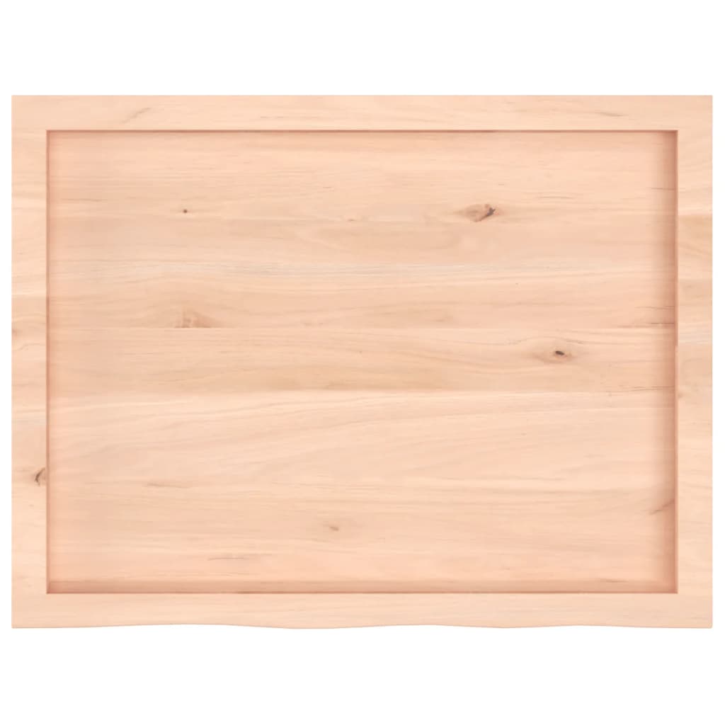 Wandschap 80x60x(2-4) cm onbehandeld massief eikenhout is nu te koop bij PeponiXL, paradijselijk wonen!