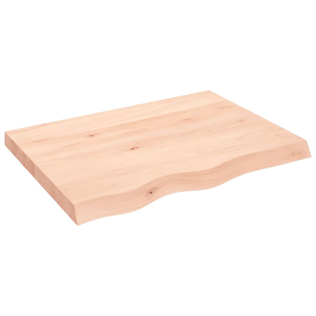 Wandschap 80x60x(2-6) cm onbehandeld massief eikenhout is nu te koop bij PeponiXL, paradijselijk wonen!