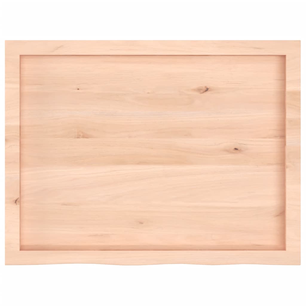 Wandschap 80x60x(2-6) cm onbehandeld massief eikenhout is nu te koop bij PeponiXL, paradijselijk wonen!