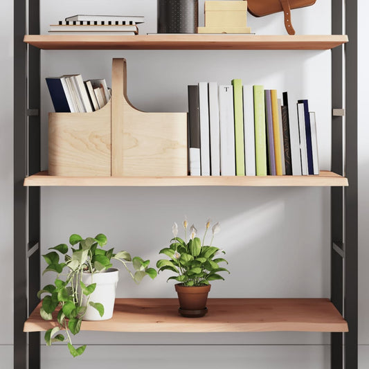 Wandschap 100x60x2 cm onbehandeld massief eikenhout is nu te koop bij PeponiXL, paradijselijk wonen!