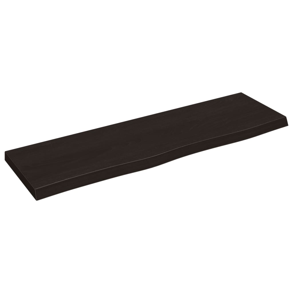 Wandschap behandeld massief eikenhout donkerbruin is nu te koop bij PeponiXL, paradijselijk wonen!