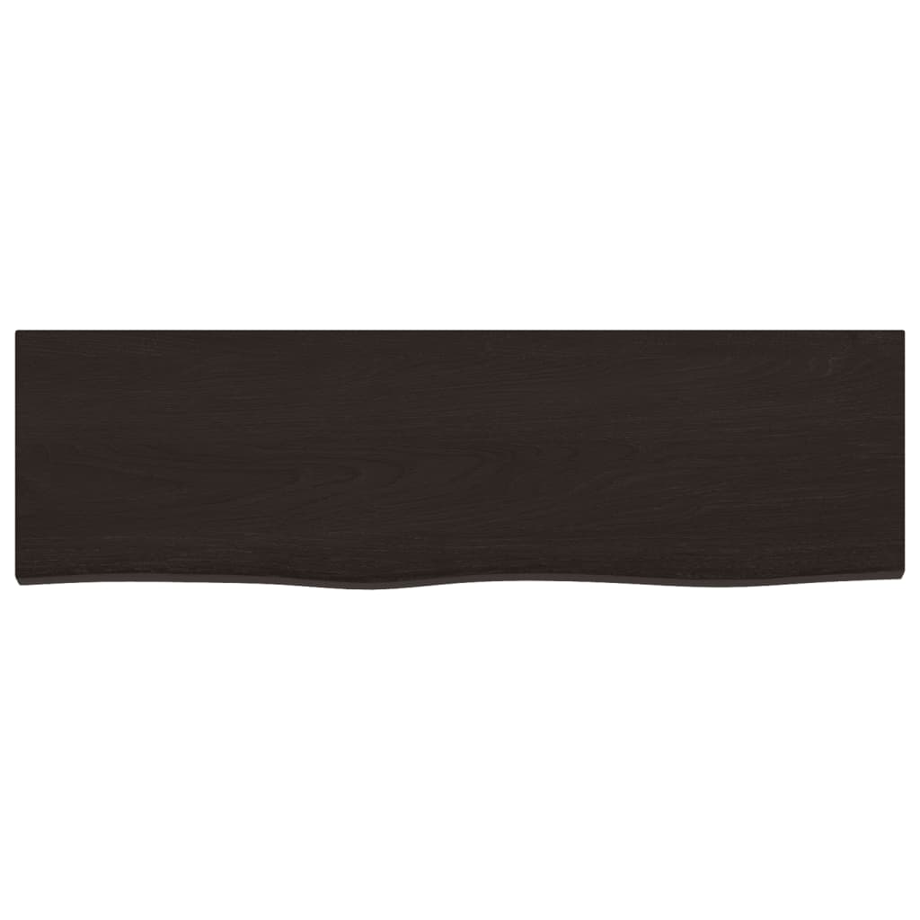 Wandschap behandeld massief eikenhout donkerbruin is nu te koop bij PeponiXL, paradijselijk wonen!