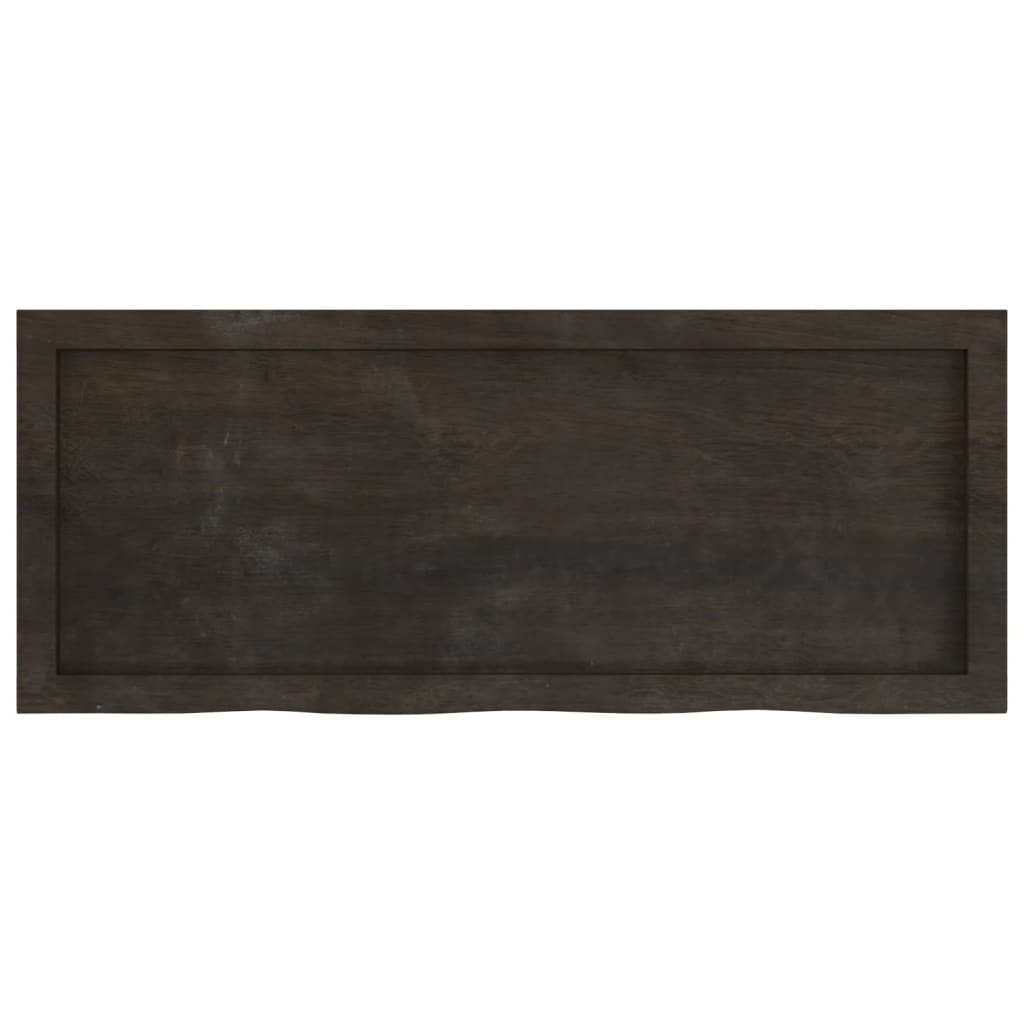Wandschap behandeld massief eikenhout donkerbruin is nu te koop bij PeponiXL, paradijselijk wonen!