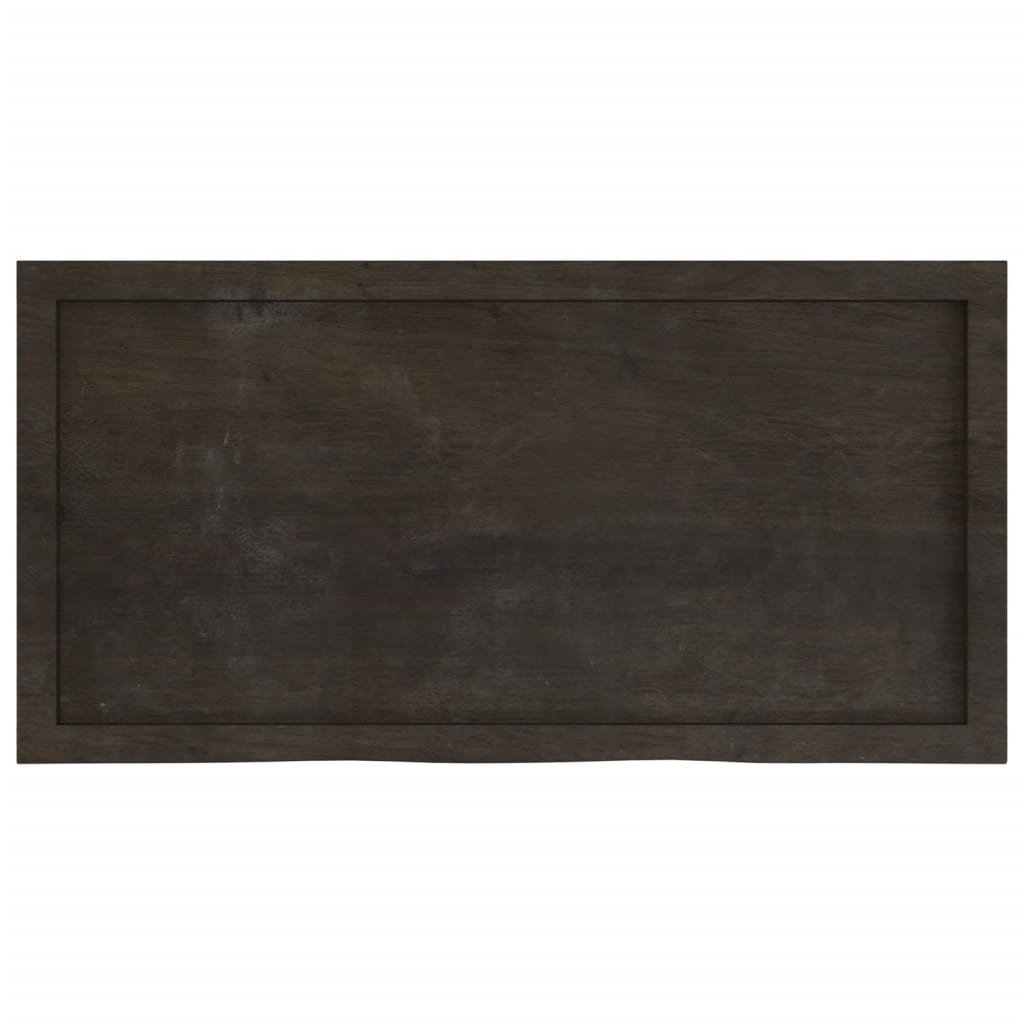Wandschap behandeld massief eikenhout donkerbruin is nu te koop bij PeponiXL, paradijselijk wonen!