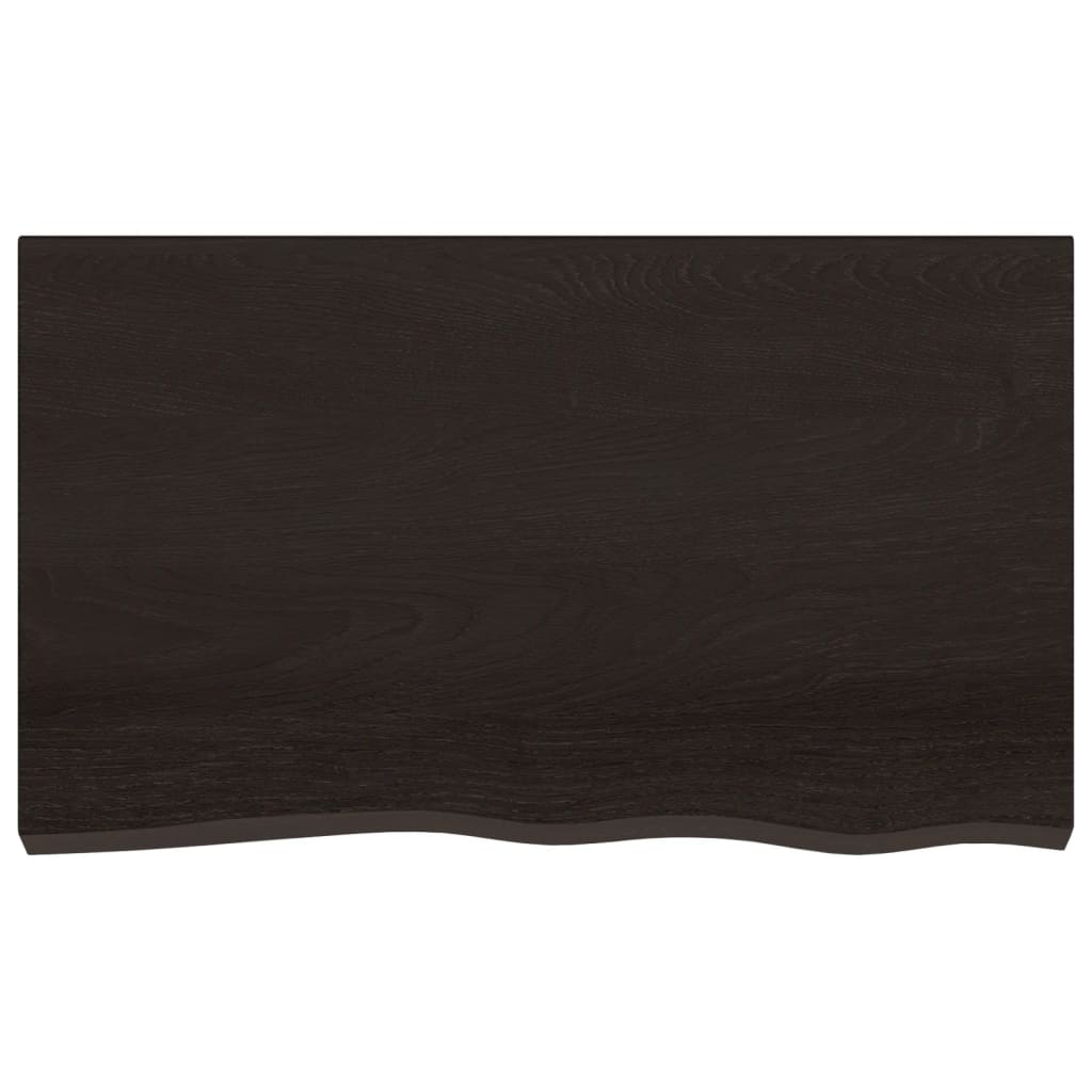Wandschap behandeld massief eikenhout donkerbruin is nu te koop bij PeponiXL, paradijselijk wonen!