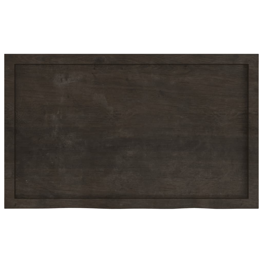 Wandschap behandeld massief eikenhout donkerbruin is nu te koop bij PeponiXL, paradijselijk wonen!