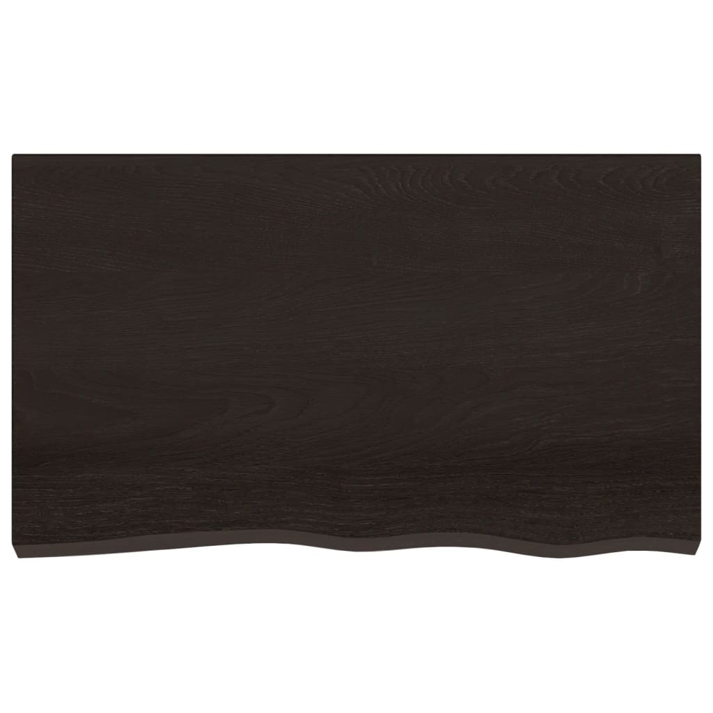Wandschap behandeld massief eikenhout donkerbruin is nu te koop bij PeponiXL, paradijselijk wonen!