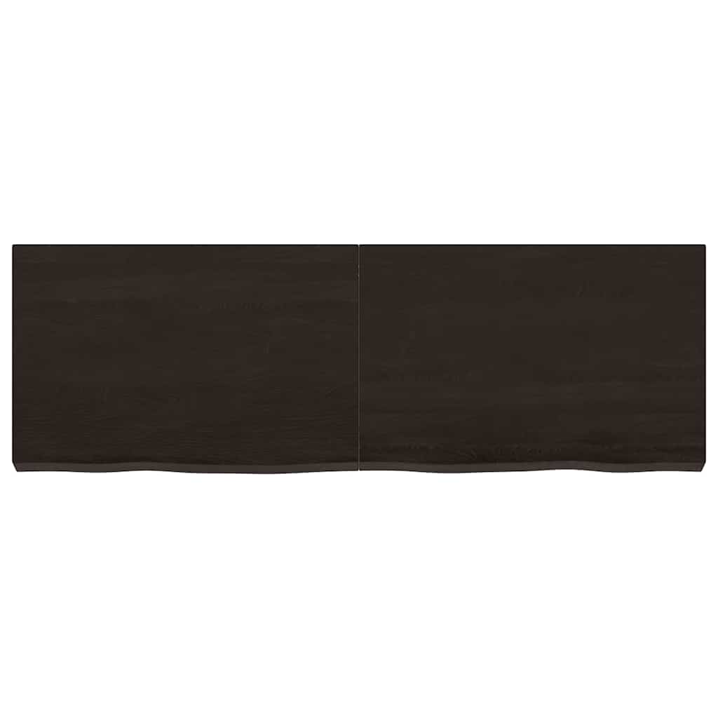 Wandschap behandeld massief eikenhout donkerbruin is nu te koop bij PeponiXL, paradijselijk wonen!