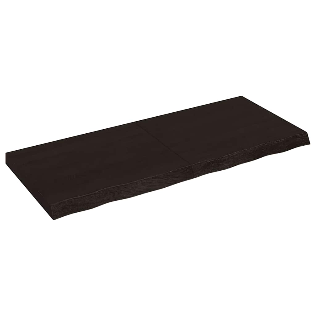 Wandschap behandeld massief eikenhout donkerbruin is nu te koop bij PeponiXL, paradijselijk wonen!