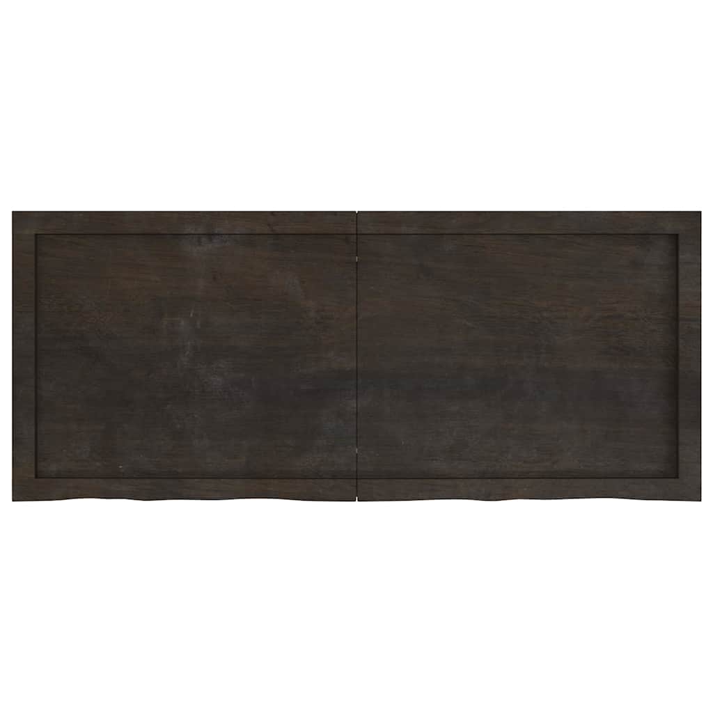 Wandschap behandeld massief eikenhout donkerbruin is nu te koop bij PeponiXL, paradijselijk wonen!