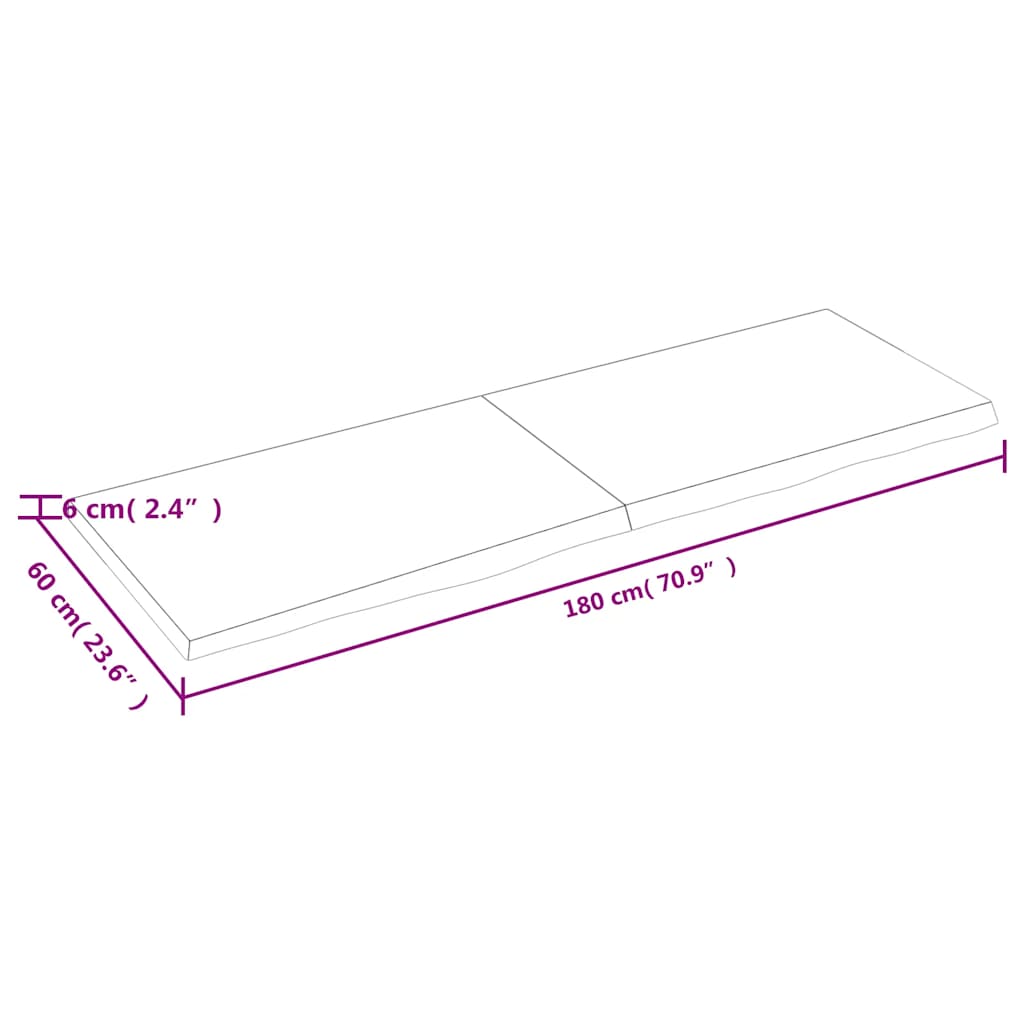Wandschap behandeld massief eikenhout donkerbruin is nu te koop bij PeponiXL, paradijselijk wonen!