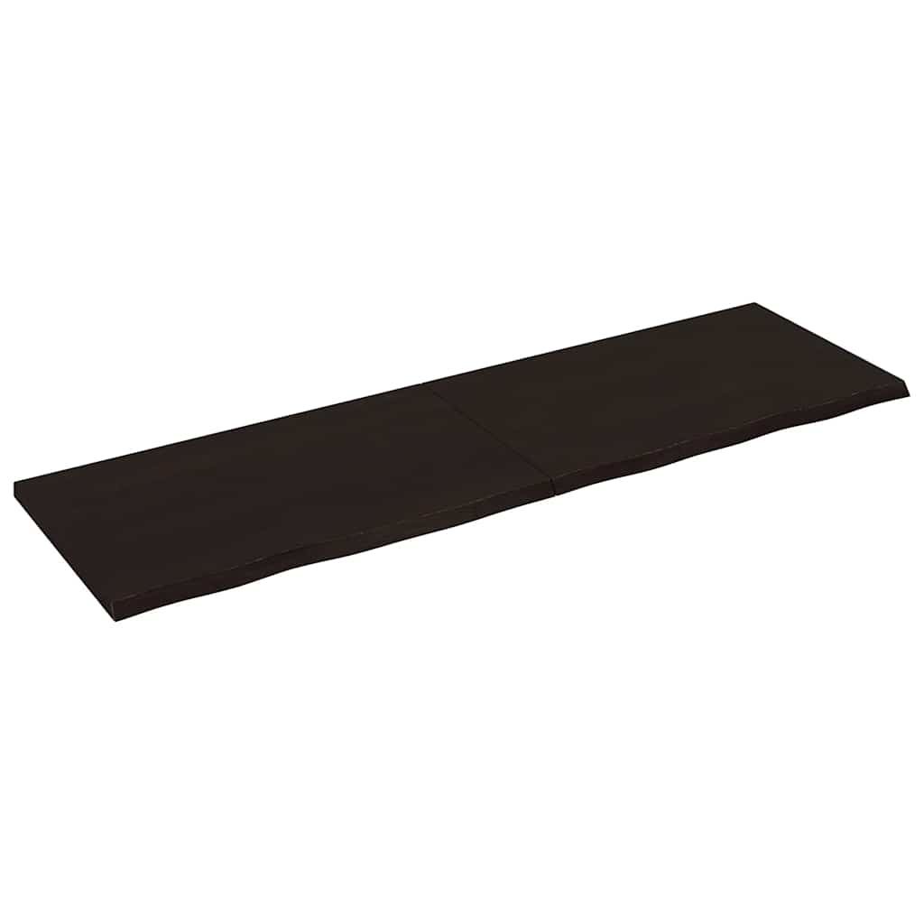 Wandschap behandeld massief eikenhout donkerbruin is nu te koop bij PeponiXL, paradijselijk wonen!