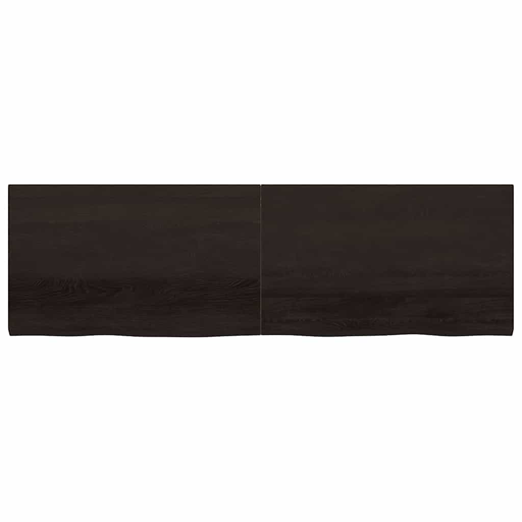 Wandschap behandeld massief eikenhout donkerbruin is nu te koop bij PeponiXL, paradijselijk wonen!