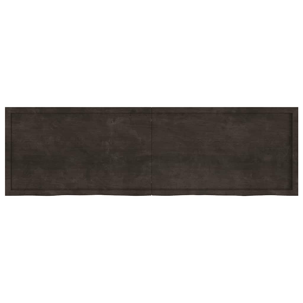 Wandschap behandeld massief eikenhout donkerbruin is nu te koop bij PeponiXL, paradijselijk wonen!