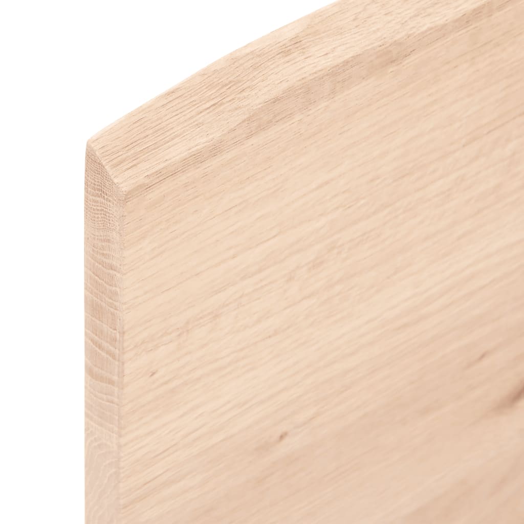Tafelblad natuurlijke rand 80x40x2 cm massief eikenhout is nu te koop bij PeponiXL, paradijselijk wonen!