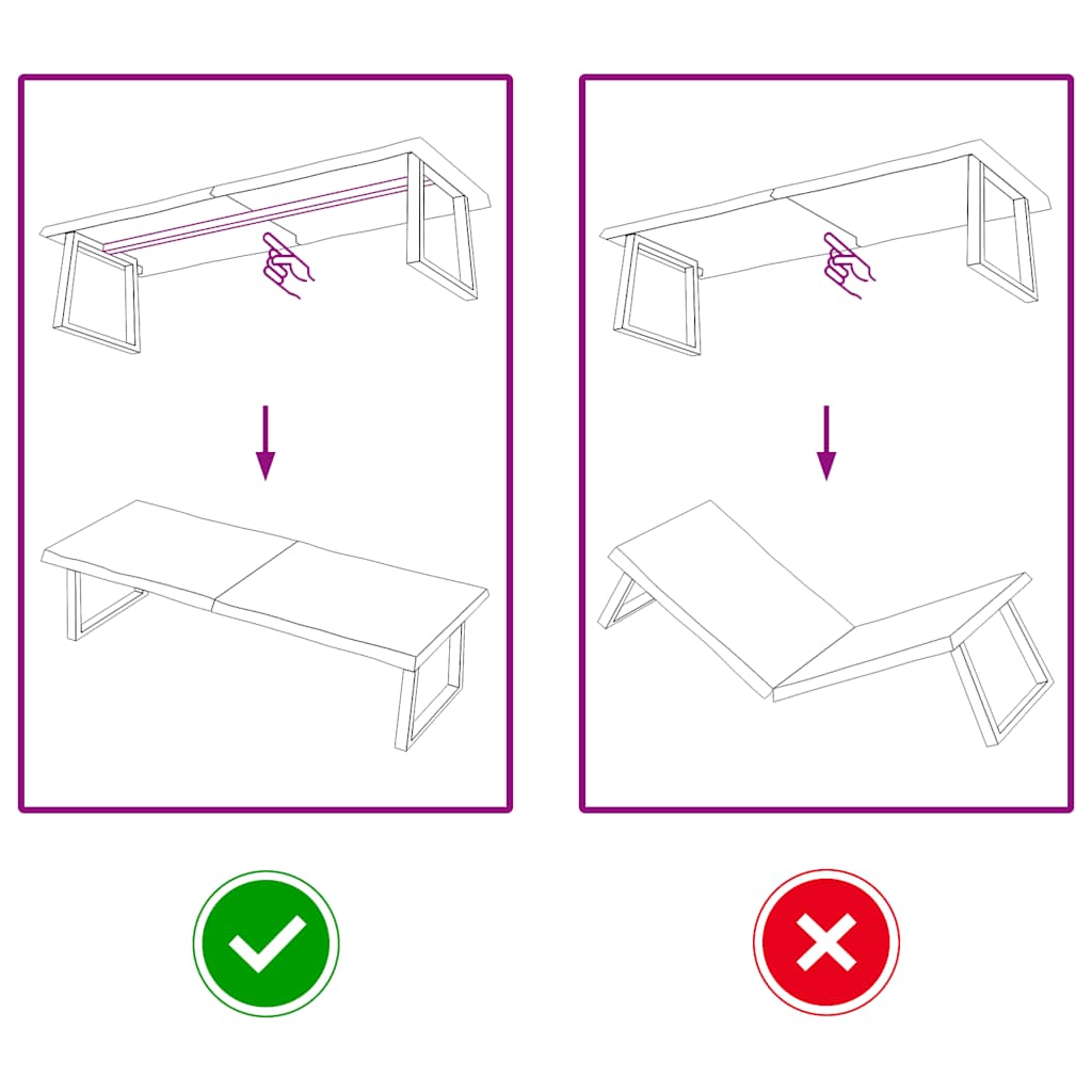 Tafelblad natuurlijke rand 160x60x(2-6)cm eikenhout donkerbruin is nu te koop bij PeponiXL, paradijselijk wonen!