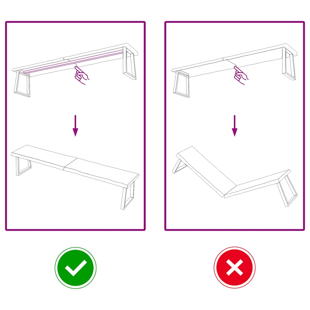 Tafelblad natuurlijke rand 200x40x(2-6)cm eikenhout donkerbruin is nu te koop bij PeponiXL, paradijselijk wonen!