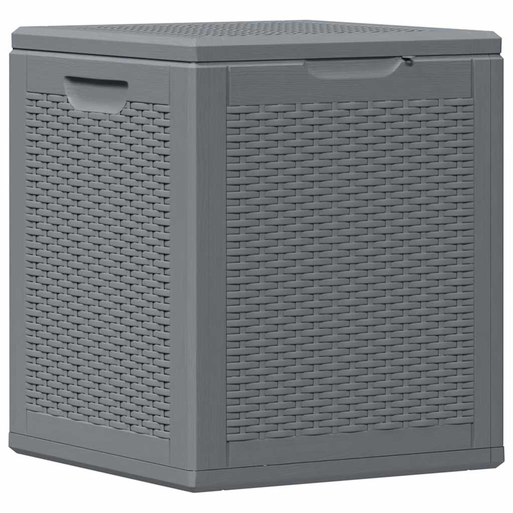 Tuinbox 90 L PP rattan grijs is nu te koop bij PeponiXL, paradijselijk wonen!