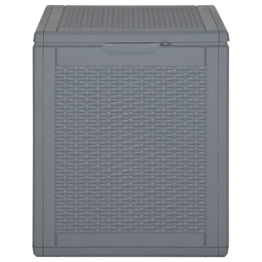 Tuinbox 90 L PP rattan grijs is nu te koop bij PeponiXL, paradijselijk wonen!